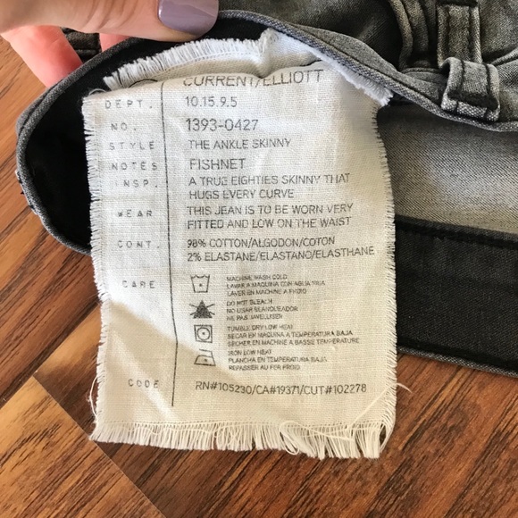 Current/Elliott The Ankle Skinny Jeans - Picture 7 of 7